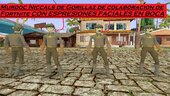 2D de Gorillaz de colaboración de Fortnite CON EXPRESIONES FACIALES EN BOCA Y CEJAS con y sin Gafas